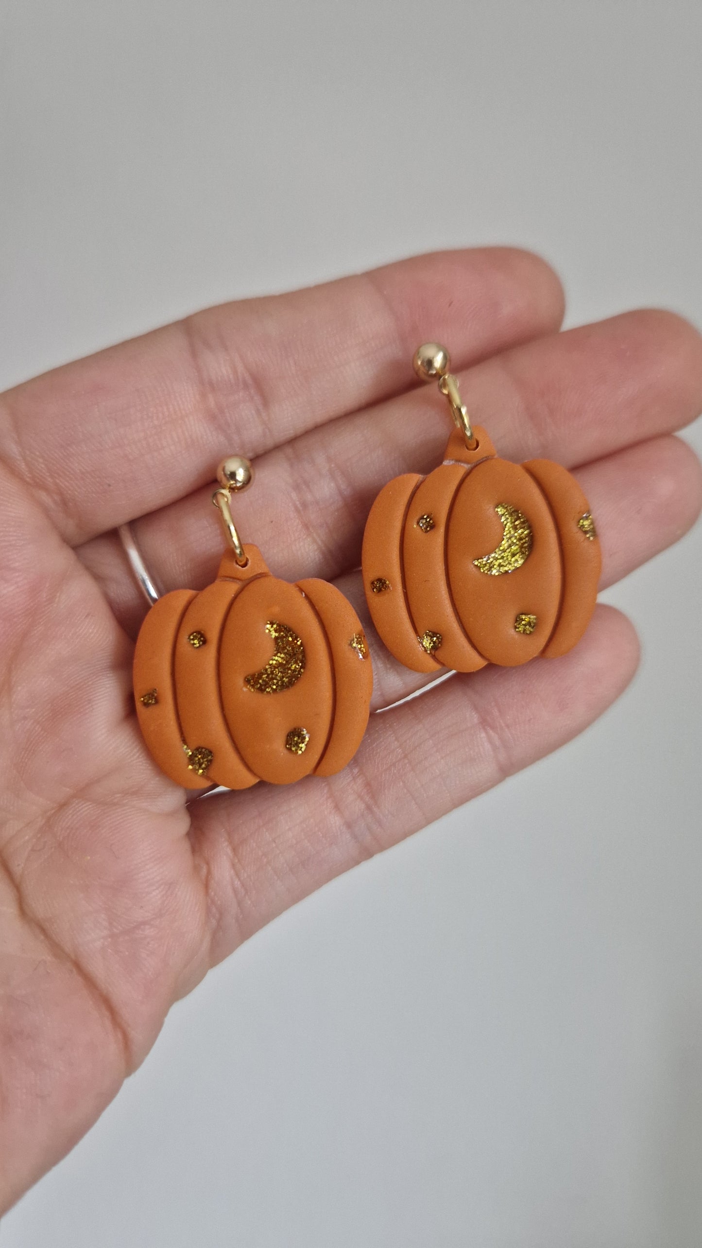 Moonlit Pumpkins Orange
