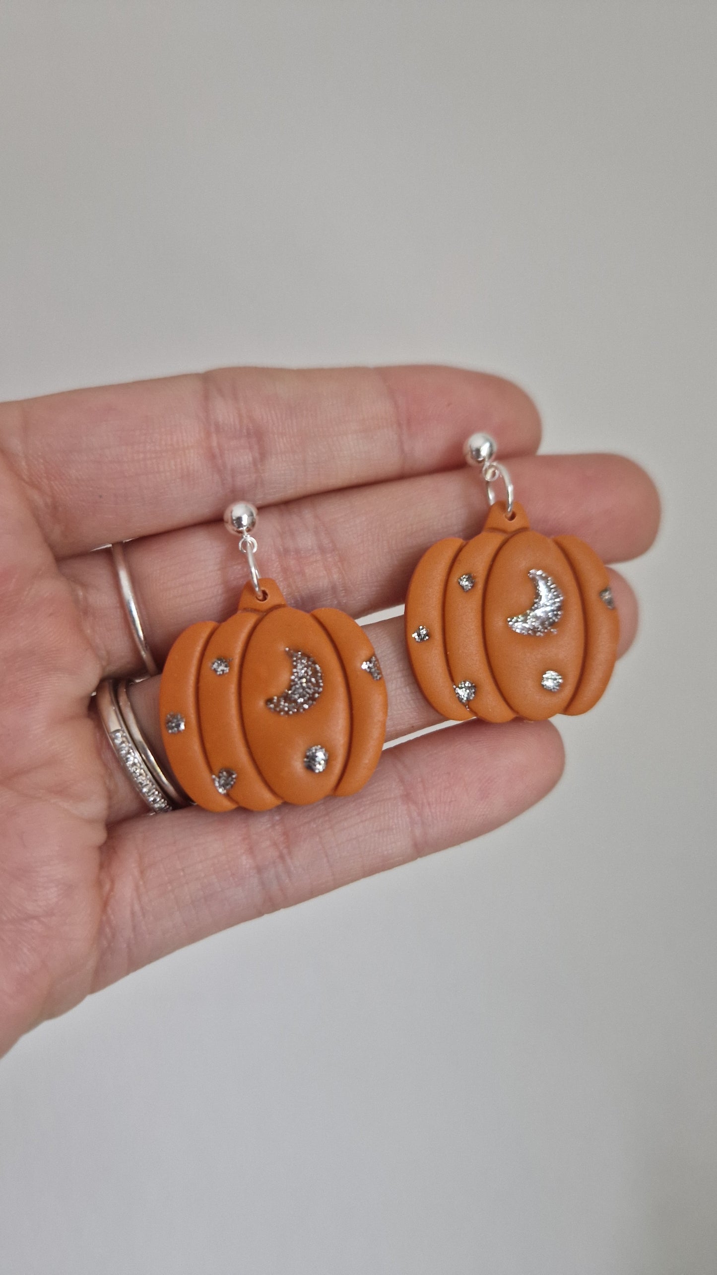 Moonlit Pumpkins Orange