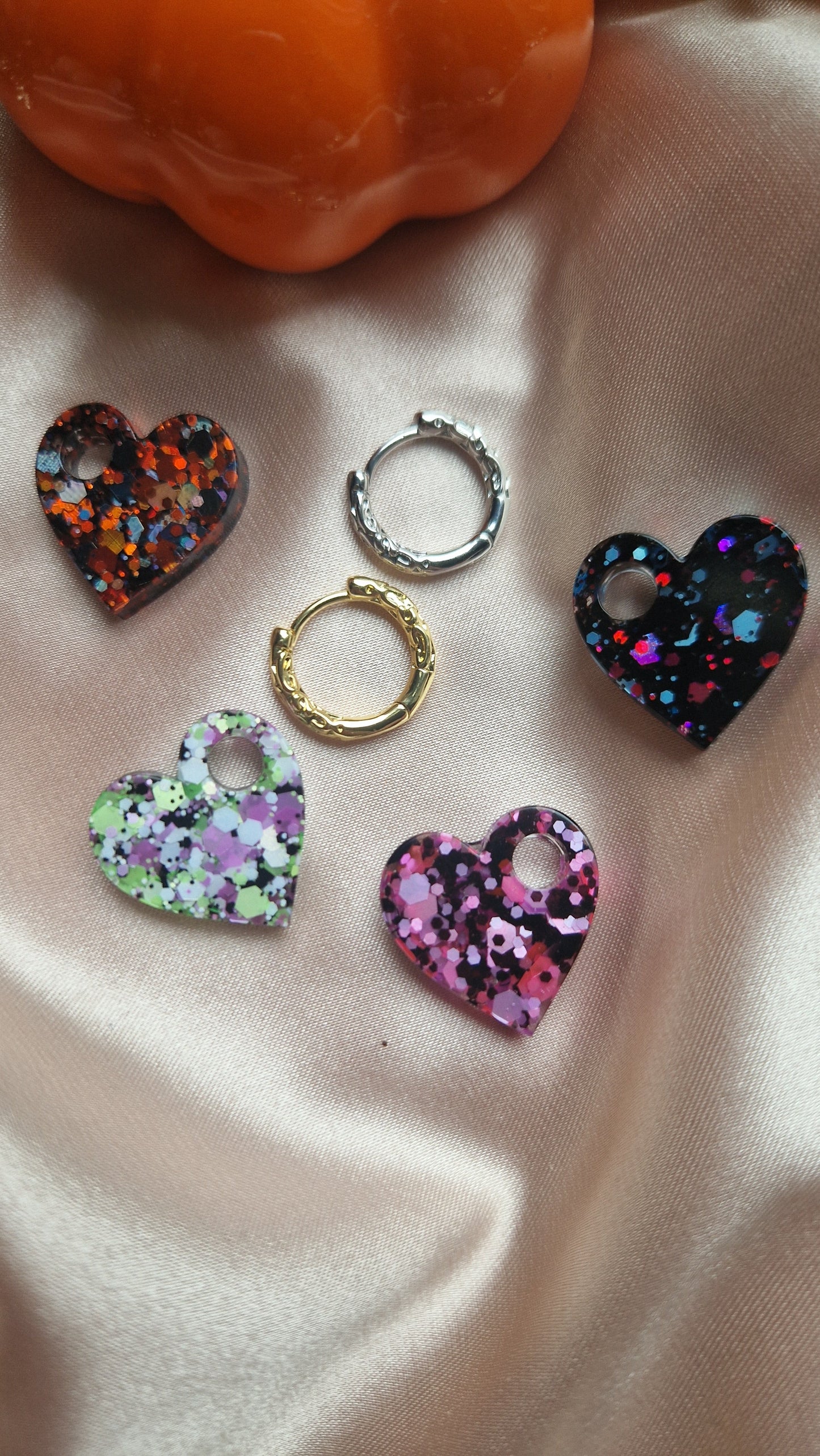 Heart 1.0 Halloween Sparkle
