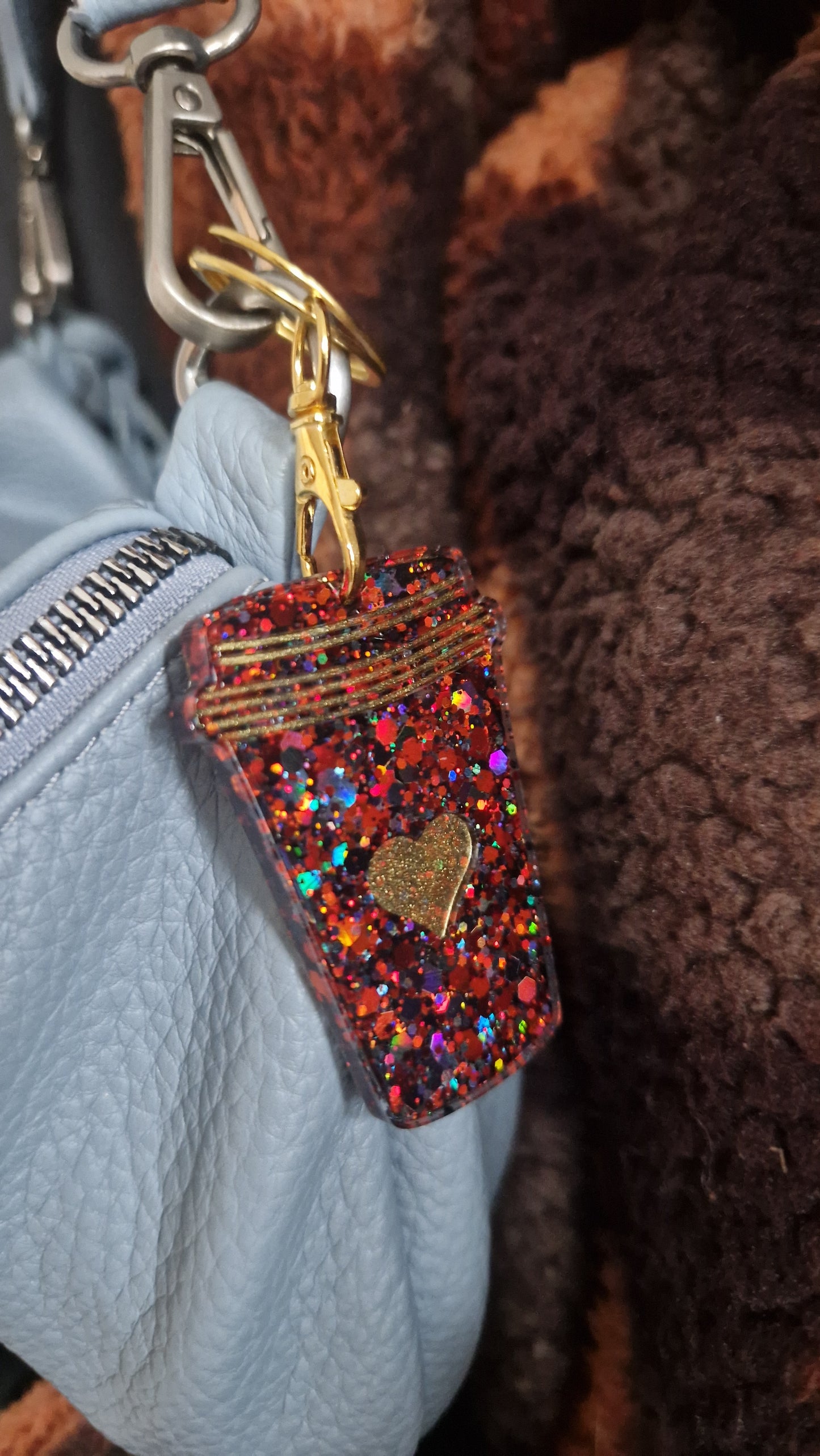 Pumpkin Spiced Latte Keyring