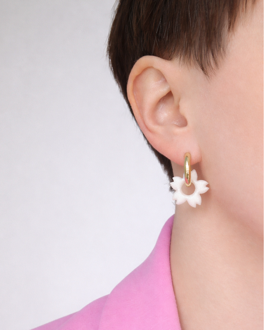 Sakura Charms matte mother-of-pearl