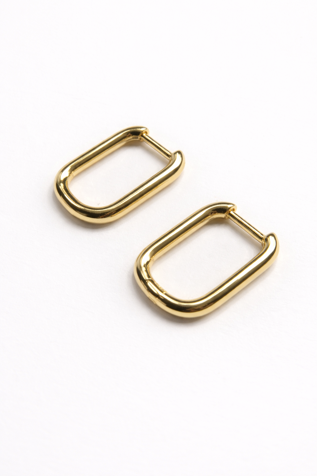 Bossed Hoop Earrings (Gold/Silver)