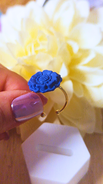 Bloom Ring · Midnight Blue