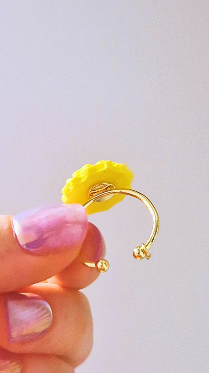 Bloom Ring · Sunflower Yellow