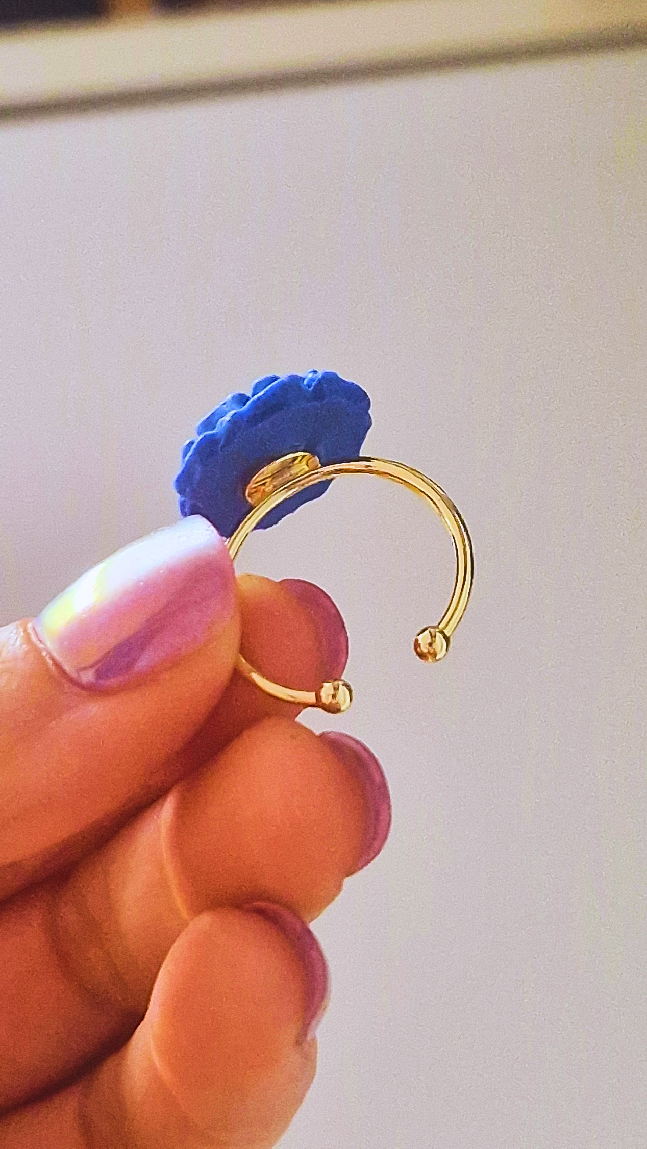 Bloom Ring · Midnight Blue