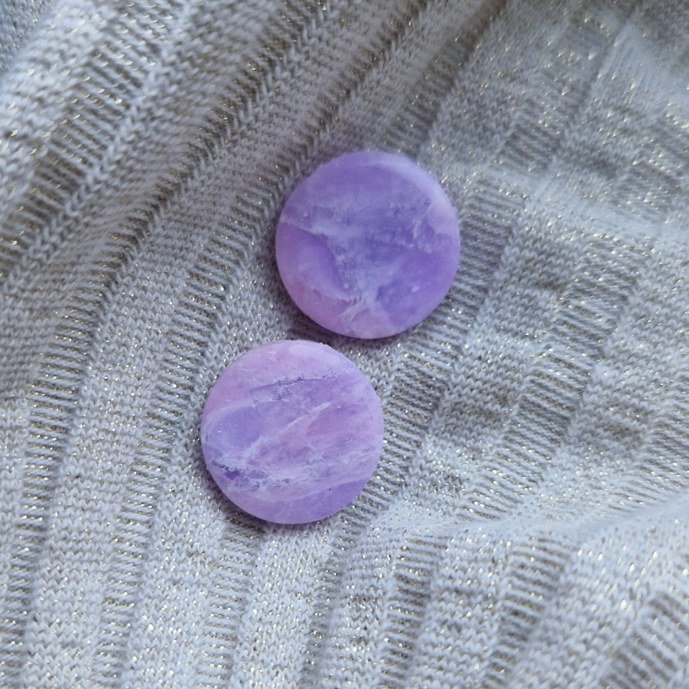 Faux Lavender Amethyst Plugs