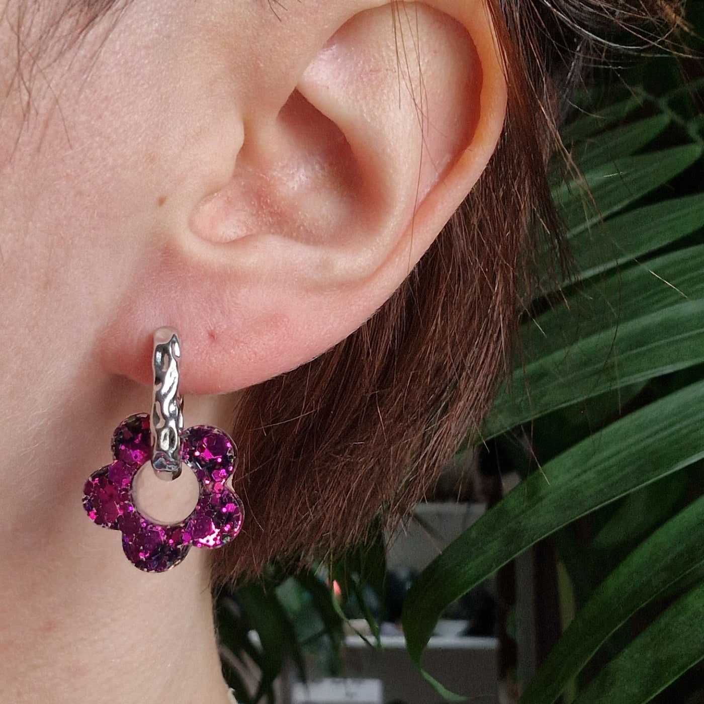 Daisy Charms Pink/Green