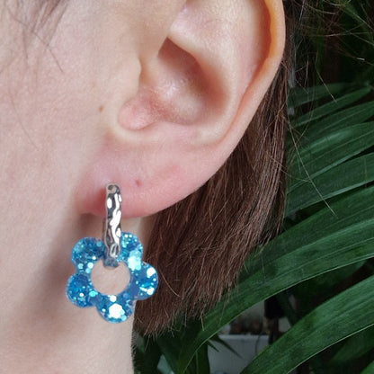 Daisy Charms Light Blue