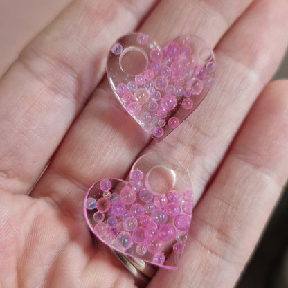 Bubbly Heart Charms