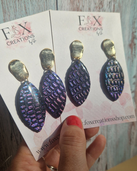 Faux Labradorite Snakeskin