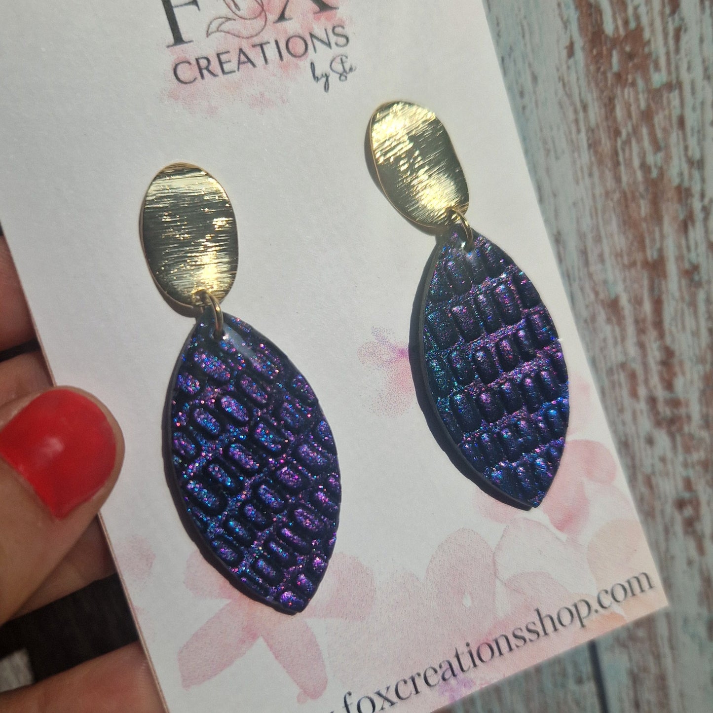 Faux Labradorite Snakeskin