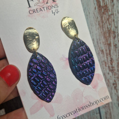 Faux Labradorite Snakeskin