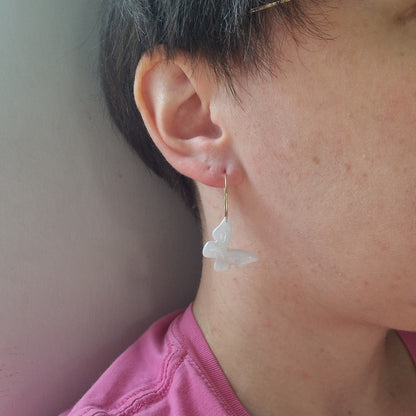 Faux Moonstone Butterflies