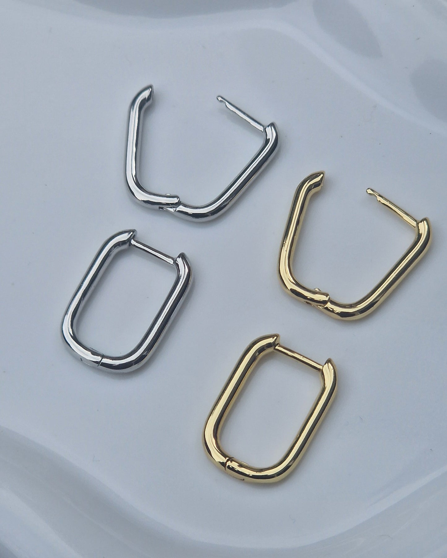 U-Shape Creolen (Gold/Silber)