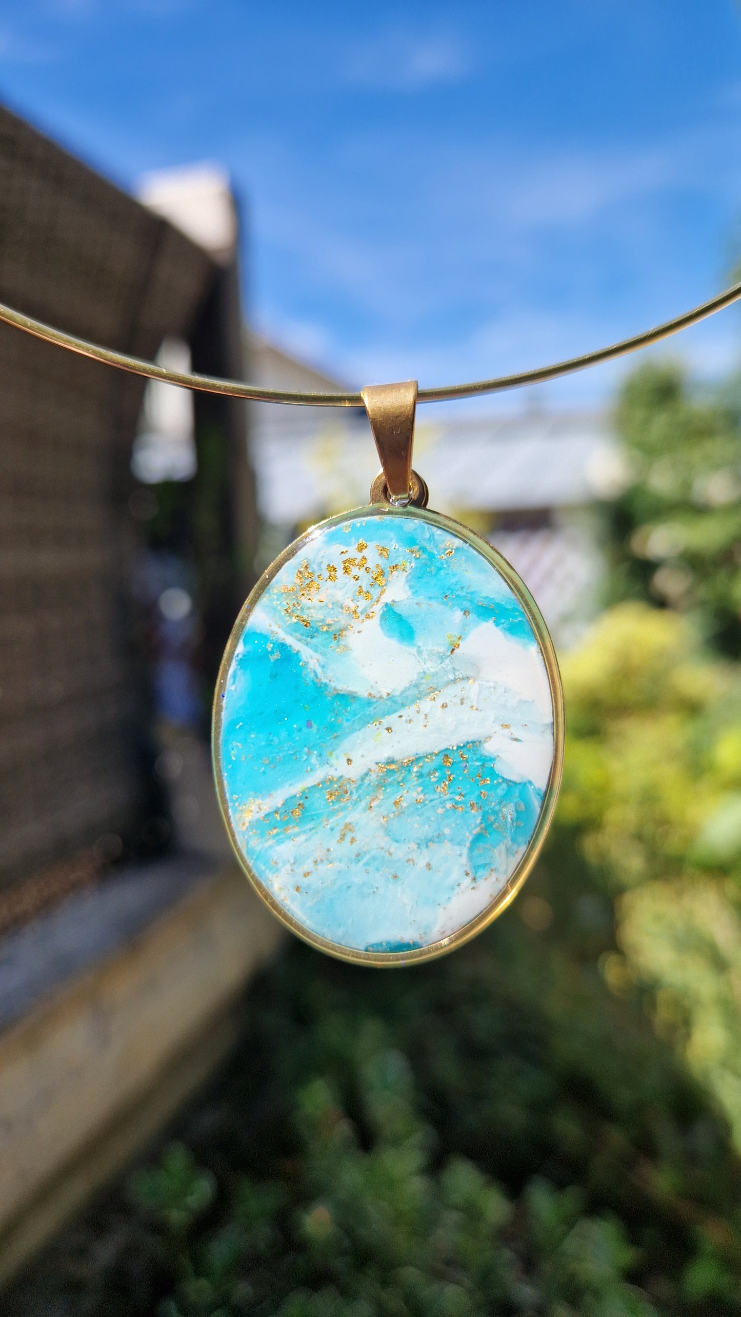 Ocean Soul Torque Necklace