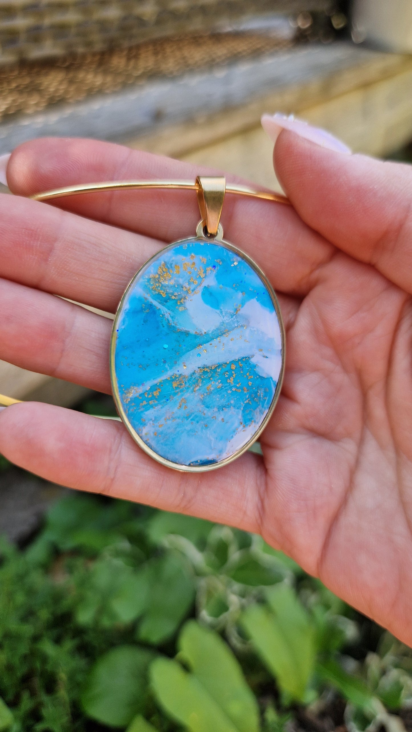 Ocean Soul Torque Necklace