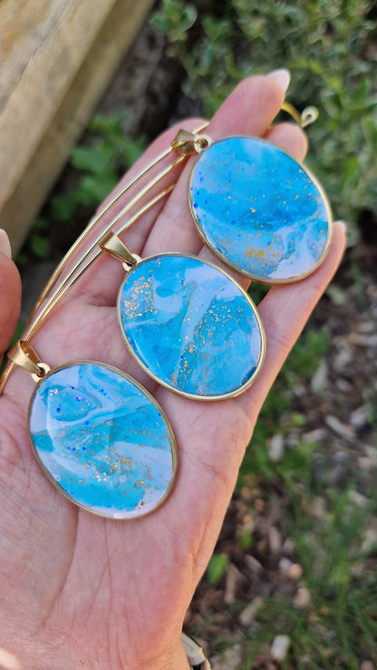 Ocean Soul Torque Necklace