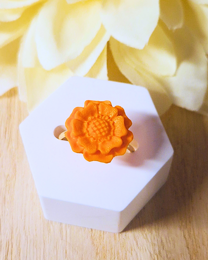 Bloom Ring · Tangerine