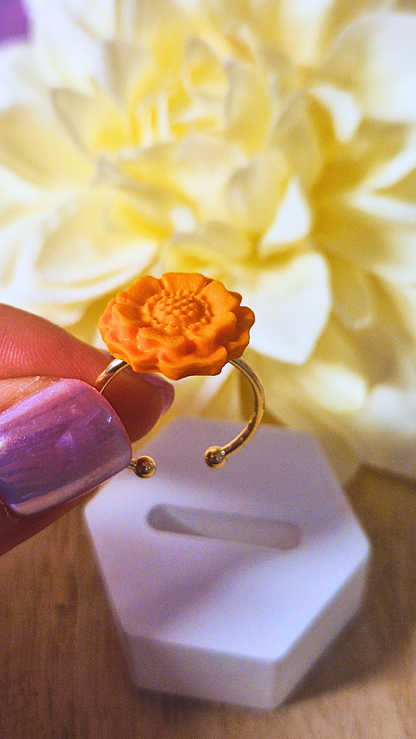 Bloom Ring · Tangerine