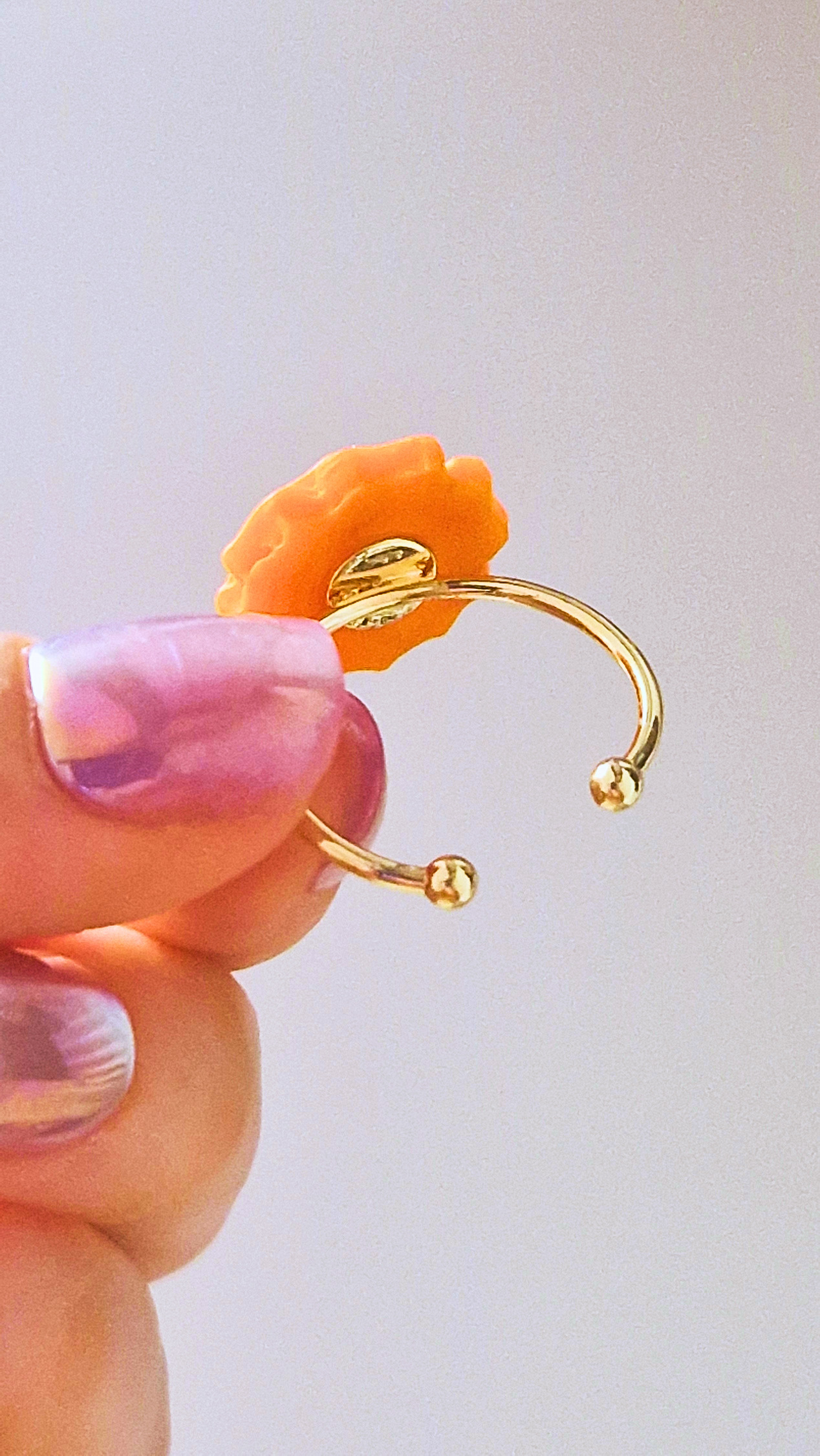 Bloom Ring · Tangerine