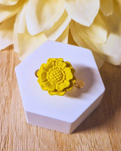 Bloom Ring · Sunflower Yellow