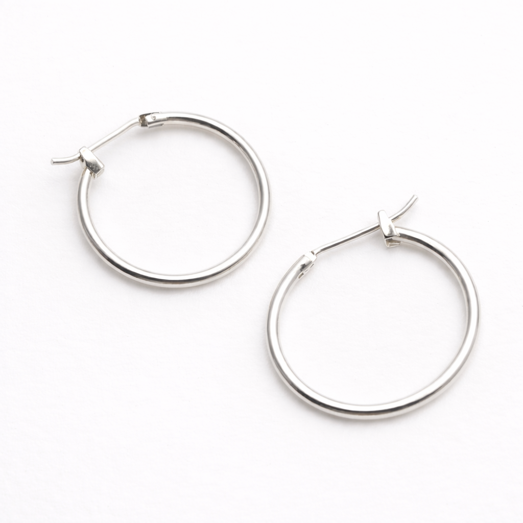French Clip Hoop Earrings (Gold/Silver)