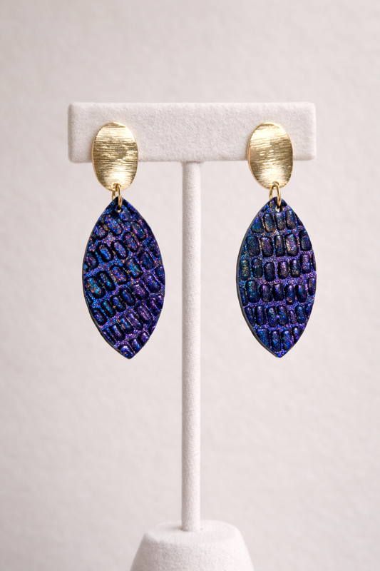 Faux Labradorite Snakeskin