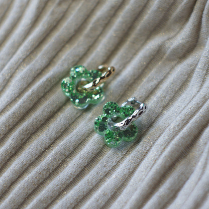 Daisy Charms Light Green