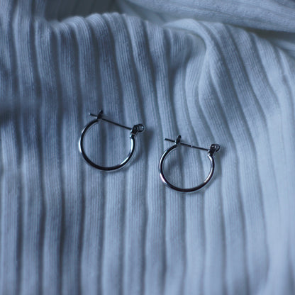 French Clip Hoop Earrings (Gold/Silver)