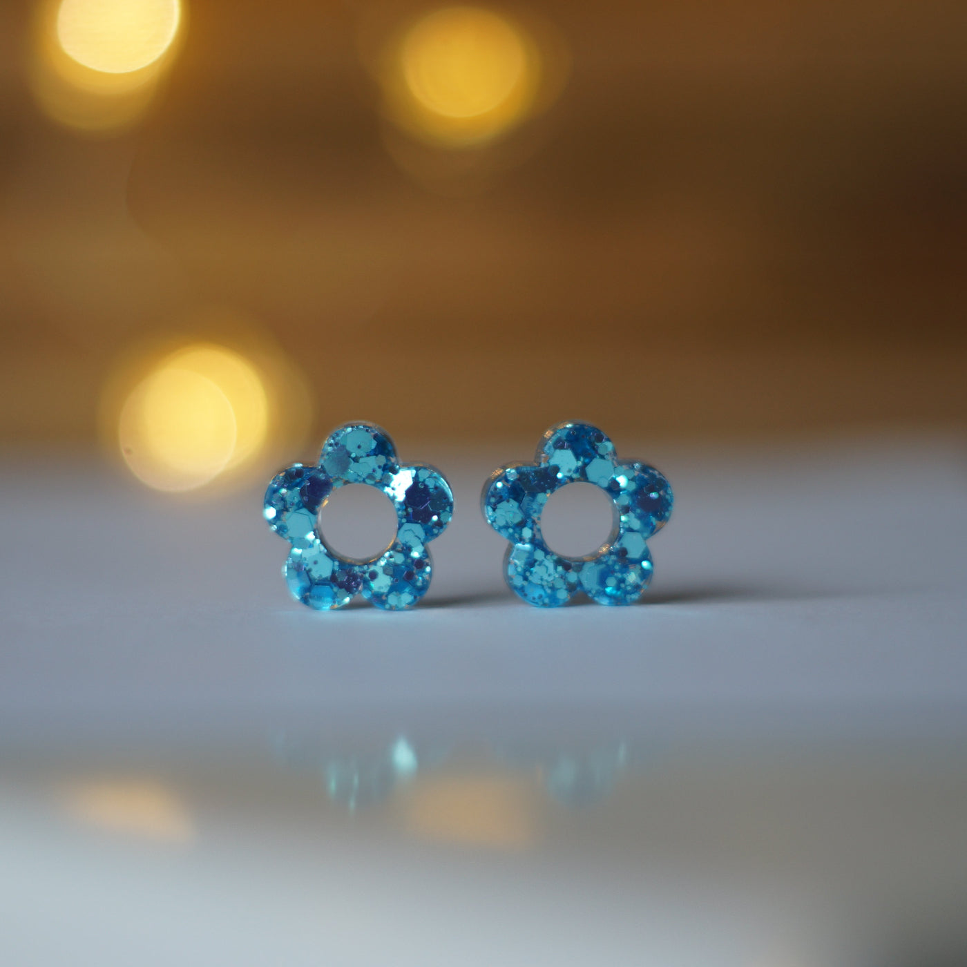 Daisy Charms Light Blue