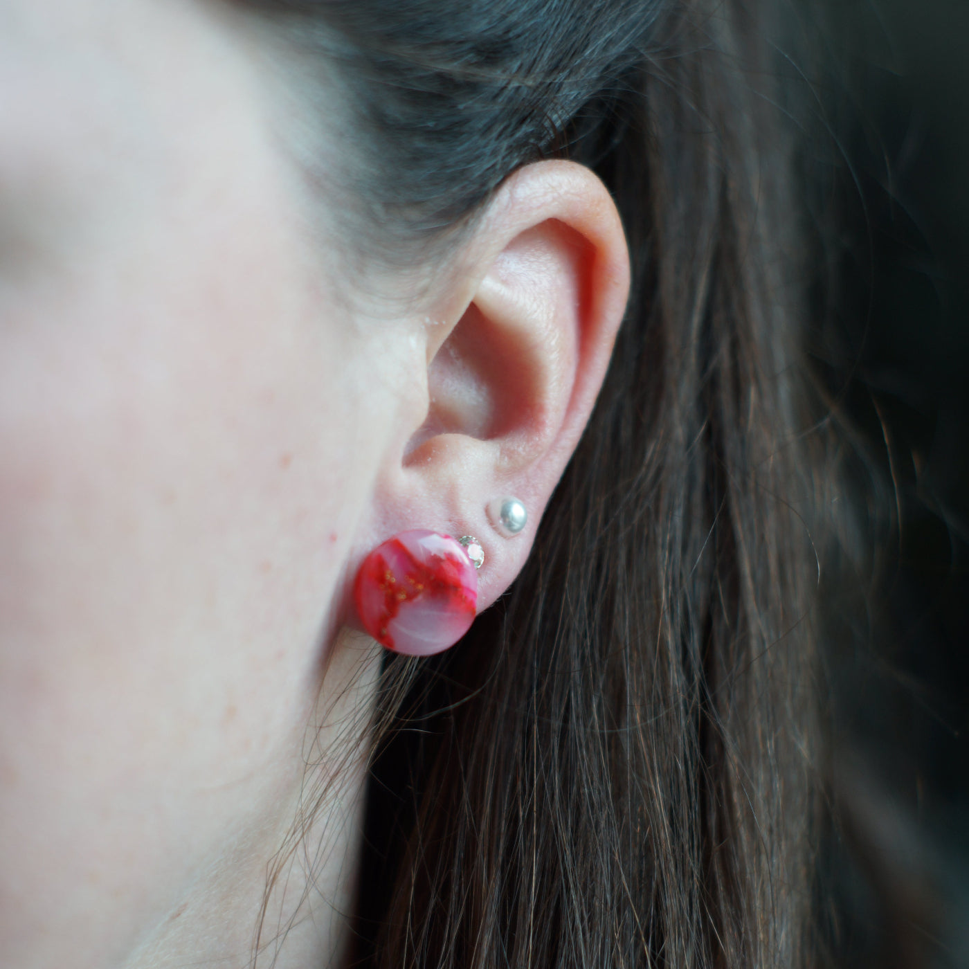 Red Translucent Plug