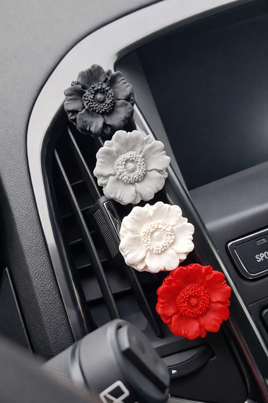 Autodiffusor Poppy Flower Black