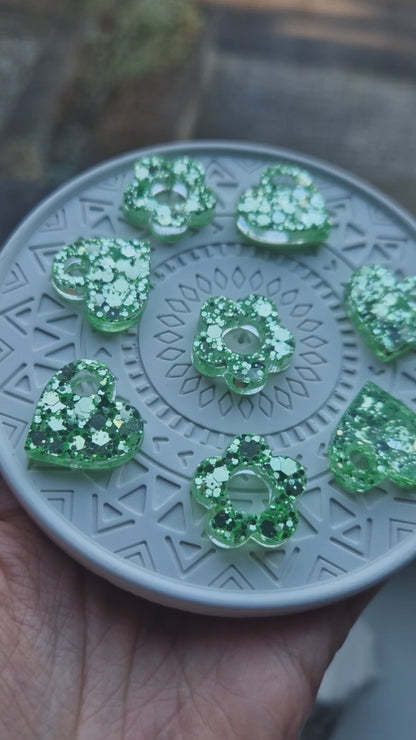 Daisy Charms Light Green