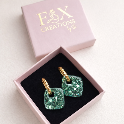Soft Diamond Charms Softgreen