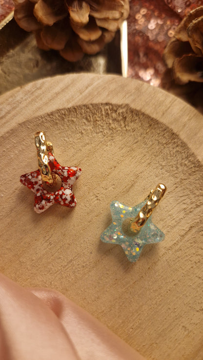 Heart Charms Gold Nuggets