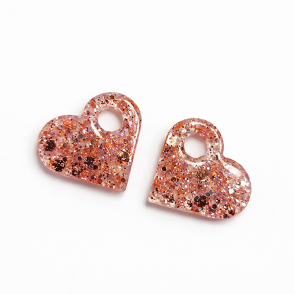 Sideway Heart Charms Valentine Mix