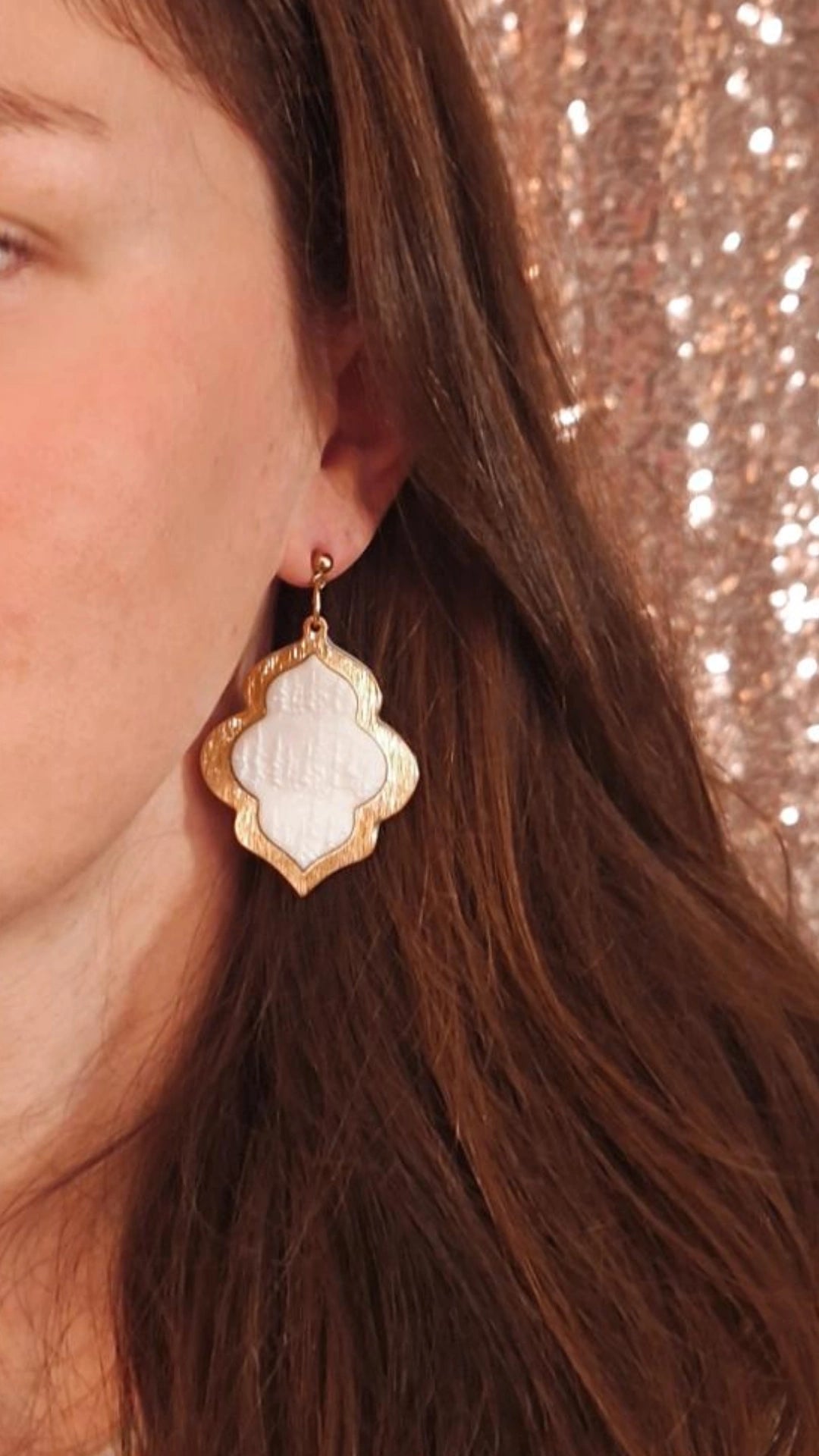 Winter Wonderland Statement Ohrringe