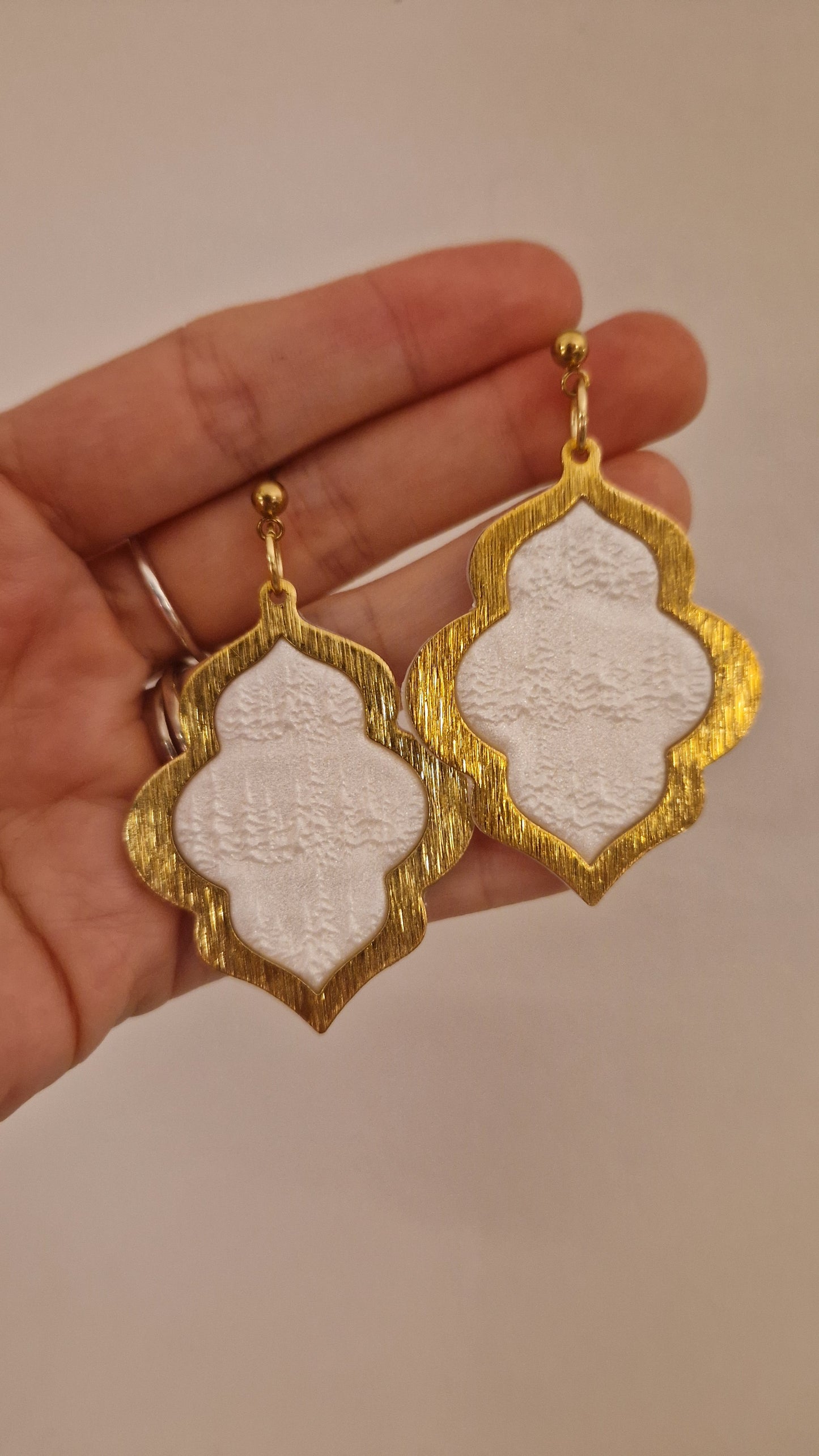 Winter Wonderland Statement Ohrringe