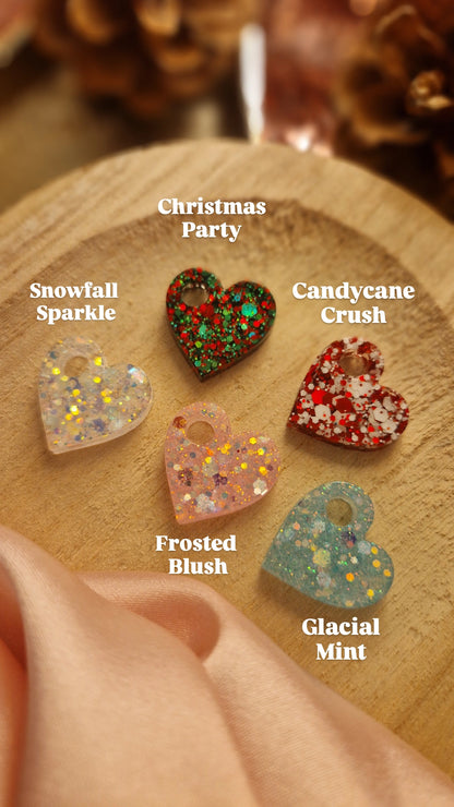 Heart Charms Gold Nuggets