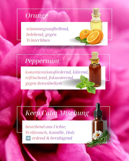 Autodiffusor Poppy Flower Pink